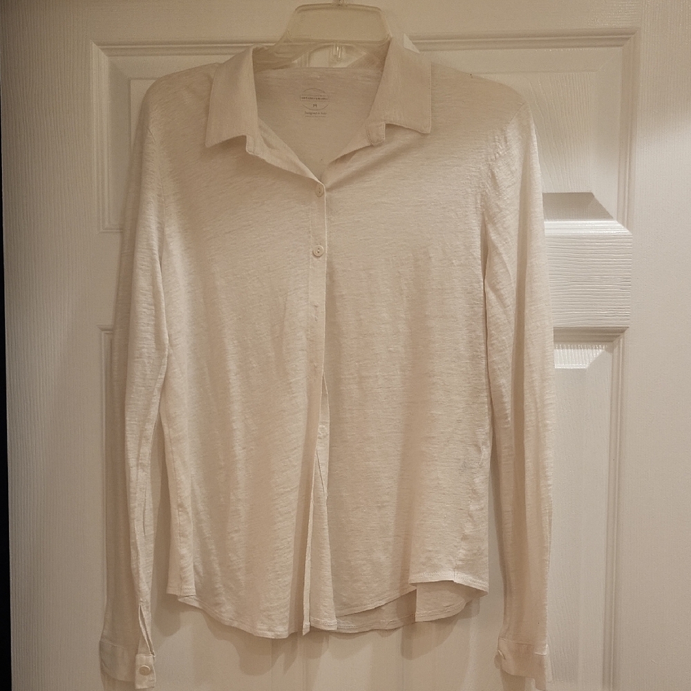 Intimissimi Off-White Button-Down Shirt